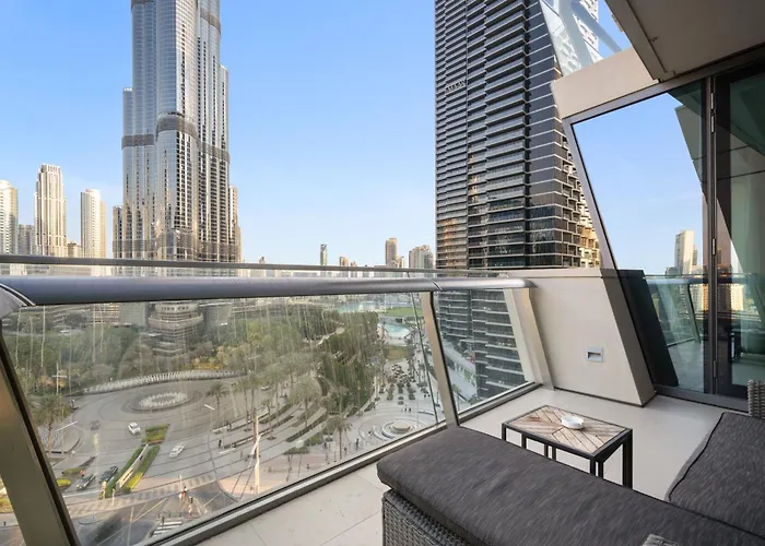 First Class 1Br With Full Burj Khalifa View