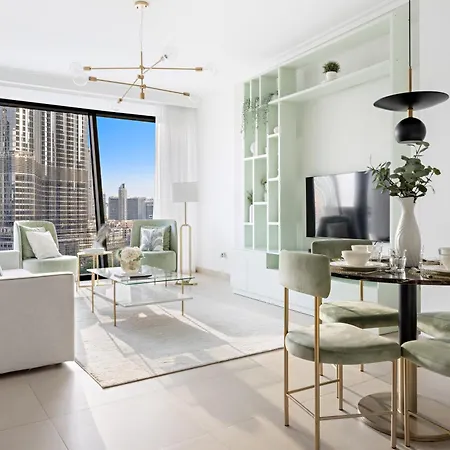 First Class 1Br With Full Burj Khalifa View دبي المظهر الخارجي الصورة